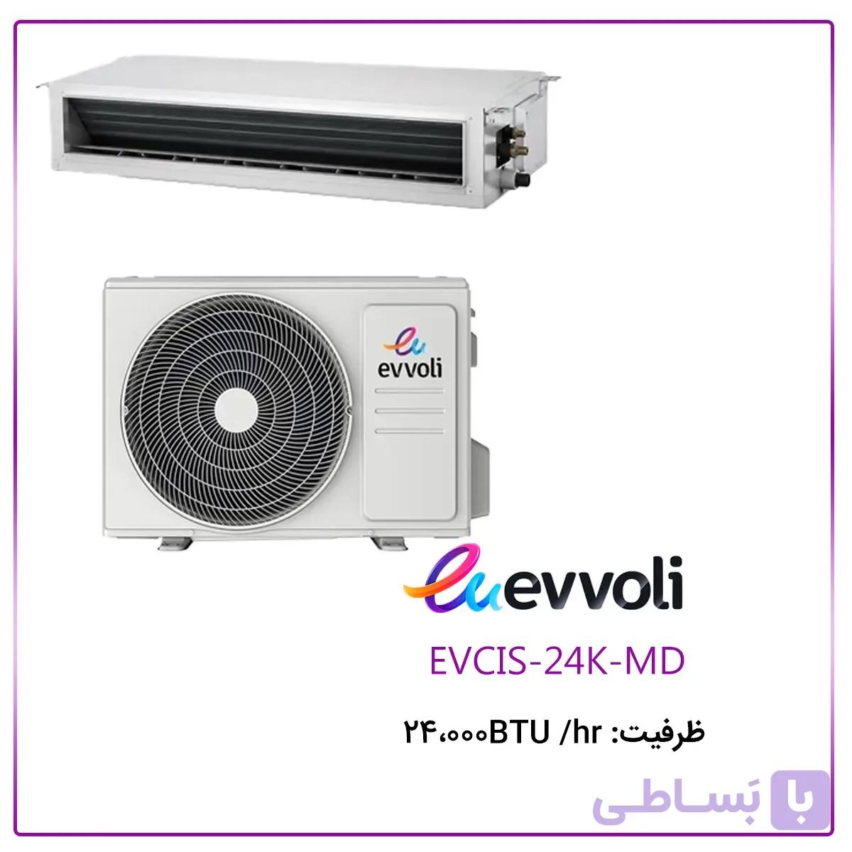 داکت اسپلیت ایوولی 24000 کانورتر مدل EVCIS-24K-MD