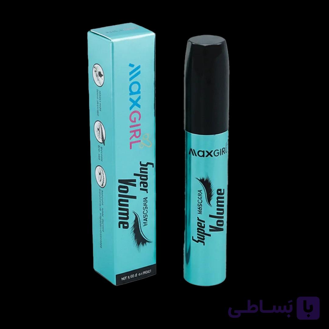 ریمل مکس گرل بلند کننده و حجم دهنده مژه پوک فلزی MAXGIRL — تصویر 1
