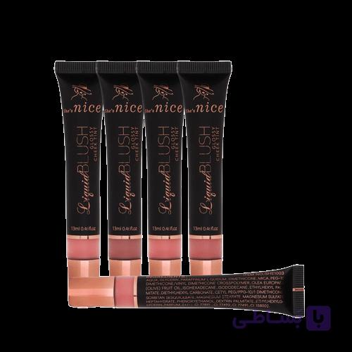 رژگونه مایع شیز نایس — تصویر 1