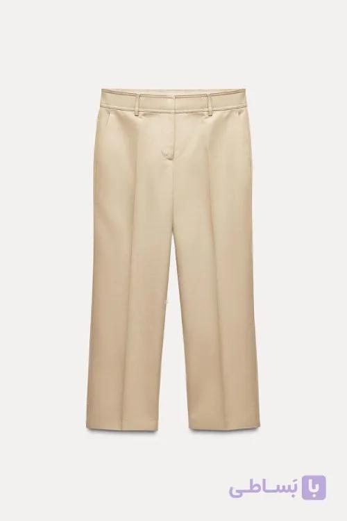 شلوار کتان بارونی ZARA