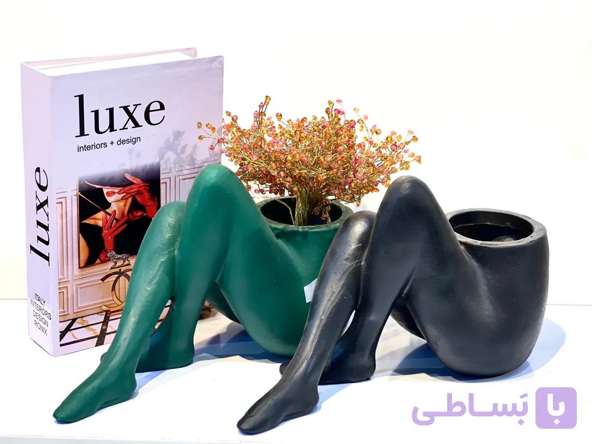 گلدان پا
