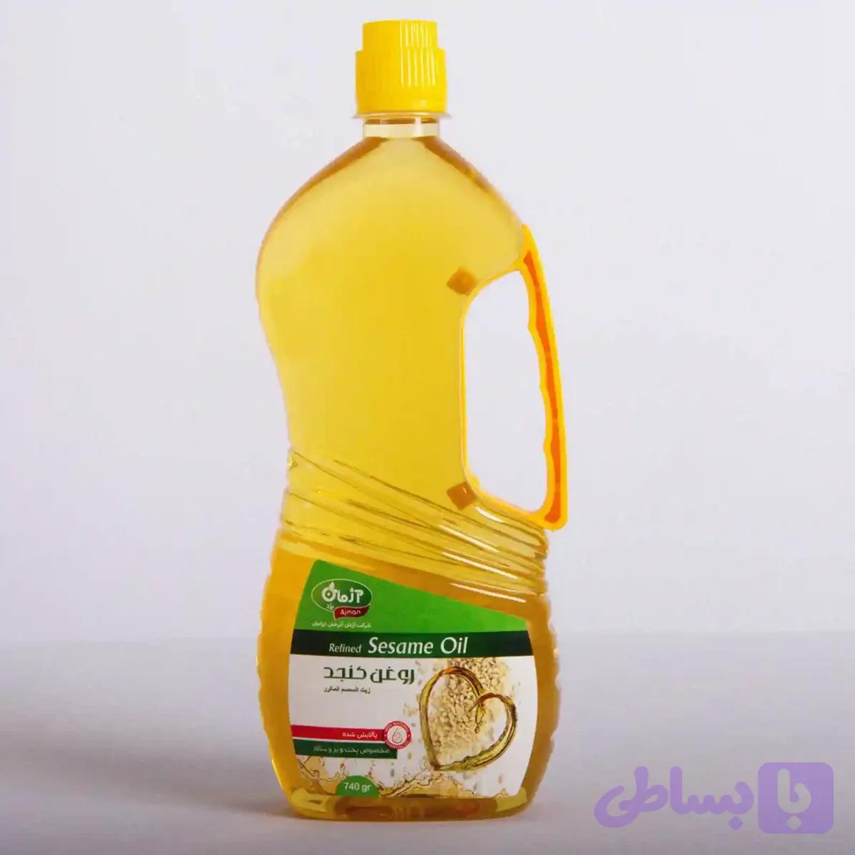 روغن کنجد تصفیه شده ۸۰۰ میلی لیتر