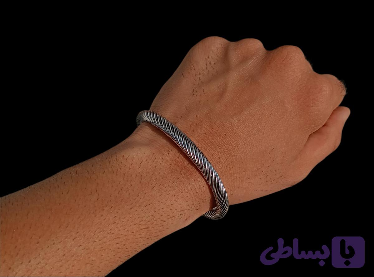 بنگل استیل پیچ طرح کابلی – مردانه