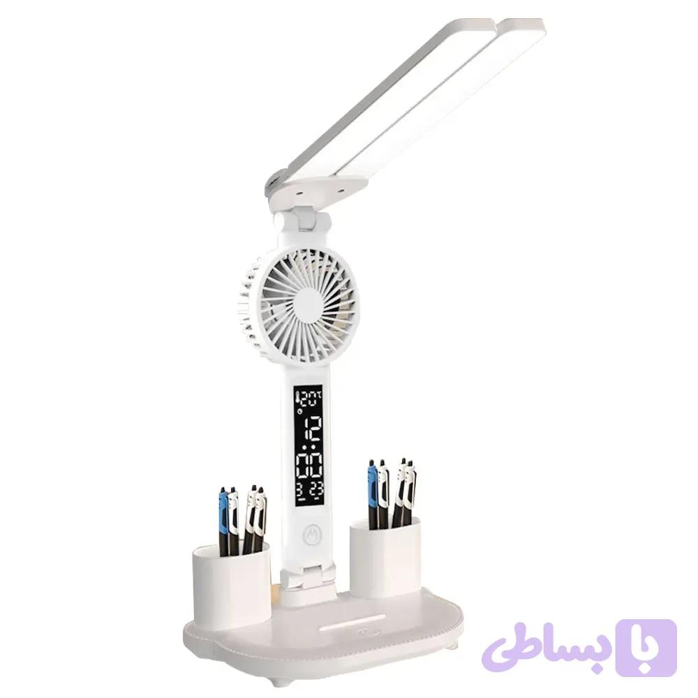 چراغ مطالعه LED رومیزی 7 وات مدل MW-D9044 | نور سفید 6000K با 40 LED کم‌مصرف