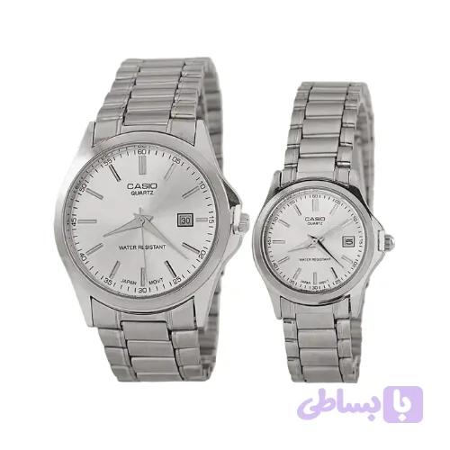 ست ساعت زنانه و مردانه CASIO Couple watch