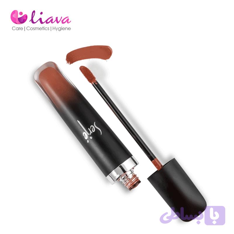 رژ لب مایع مخملی مات سرژه کد 103 (Pink Nude) — تصویر 1