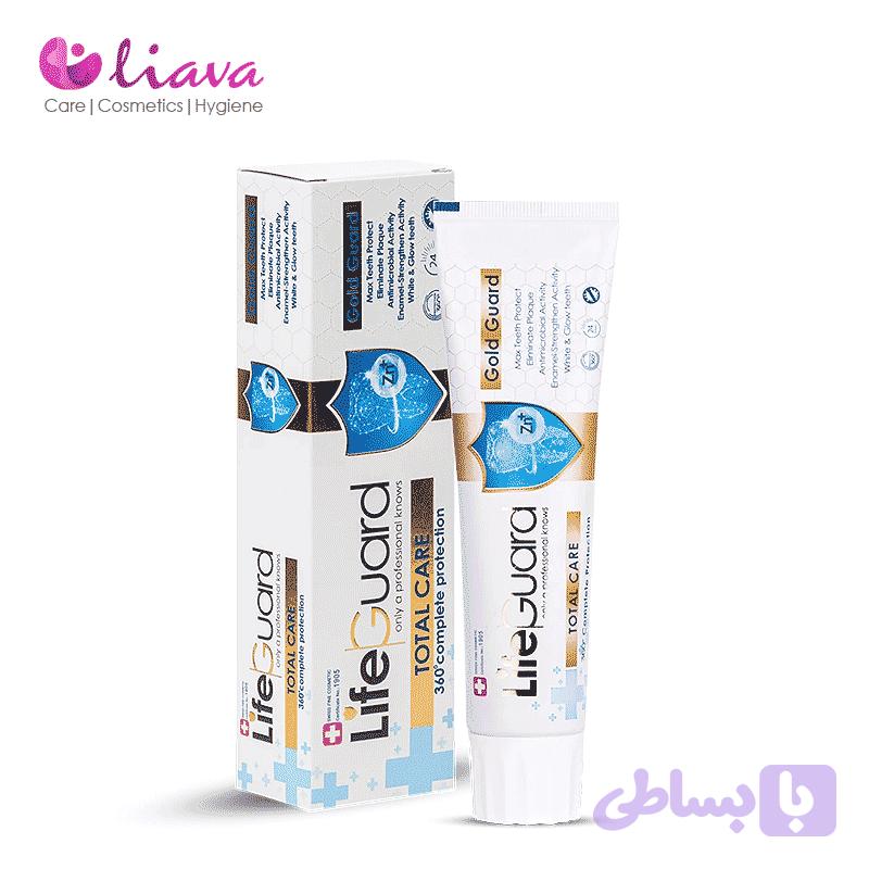 خمیر دندان توتال (Gold Guard) برند لایف گارد — تصویر 1