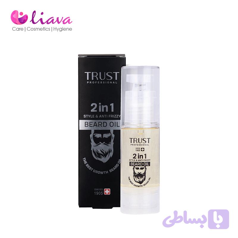 روغن تقویت ریش آقایان تراست — تصویر 1