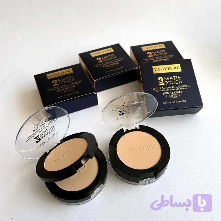 پنکک مخملی و مات دو طبقه