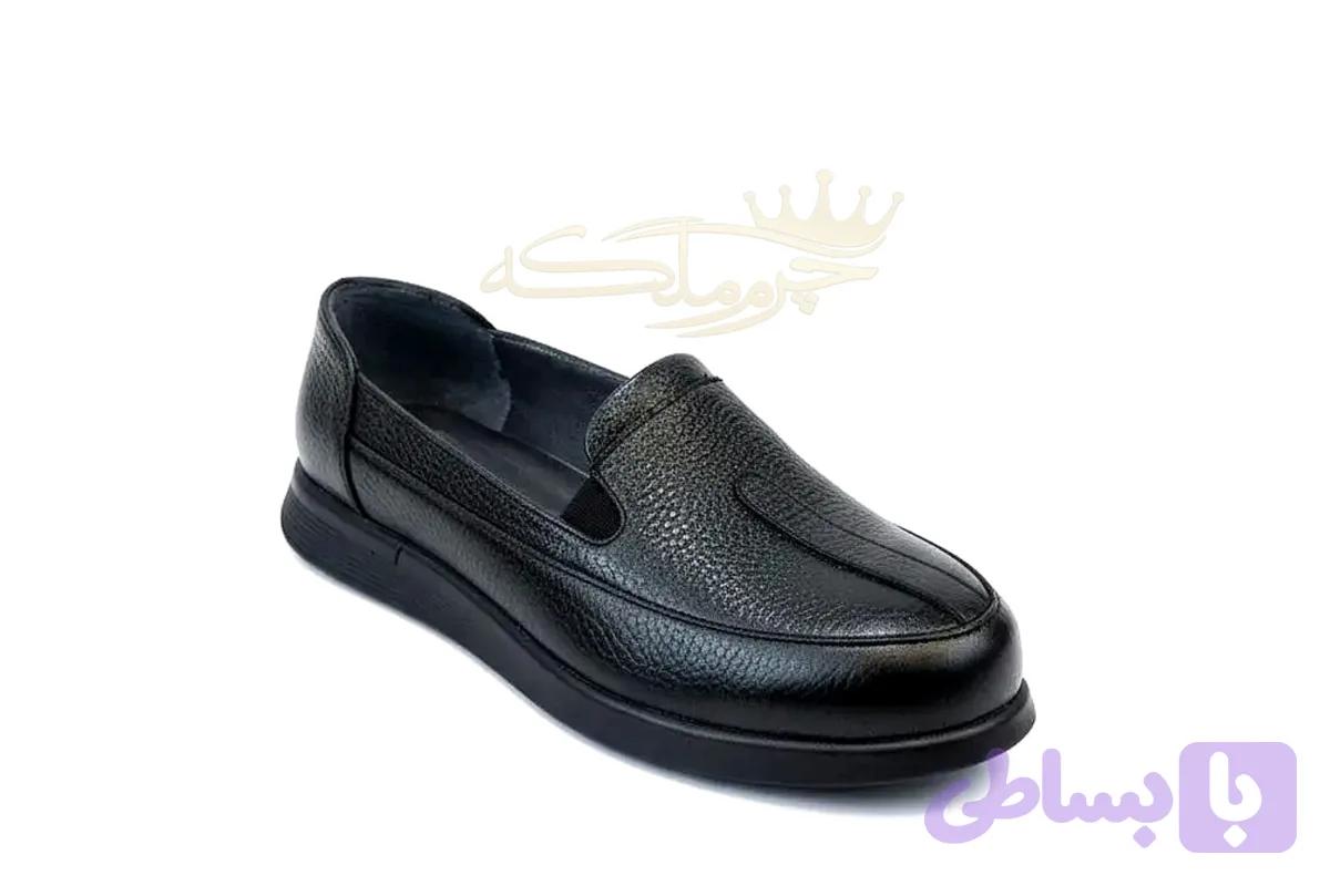 کفش راحتی تمام چرم روزه مره کد 1990