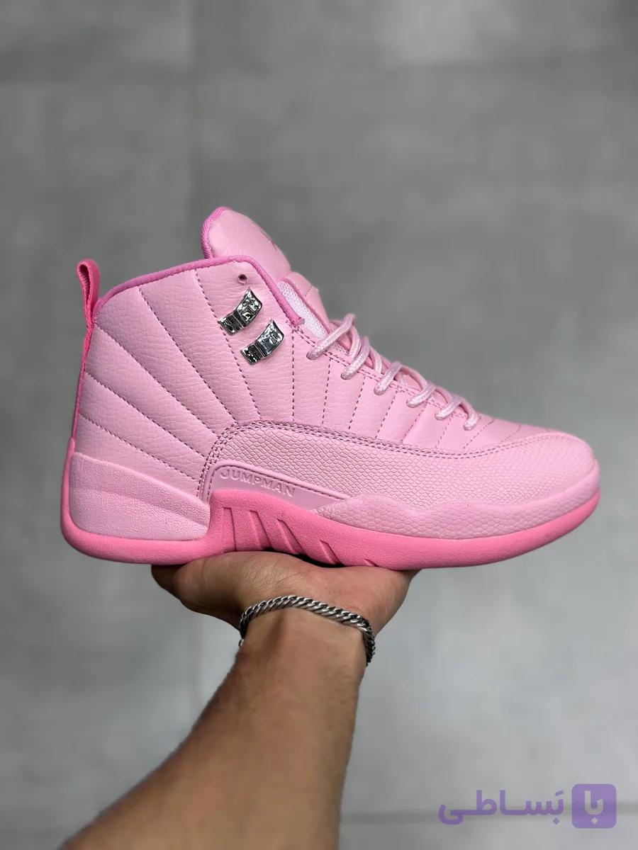 جردن ۱۲ صورتی | Jordan 12 Pearl Pink — تصویر 1