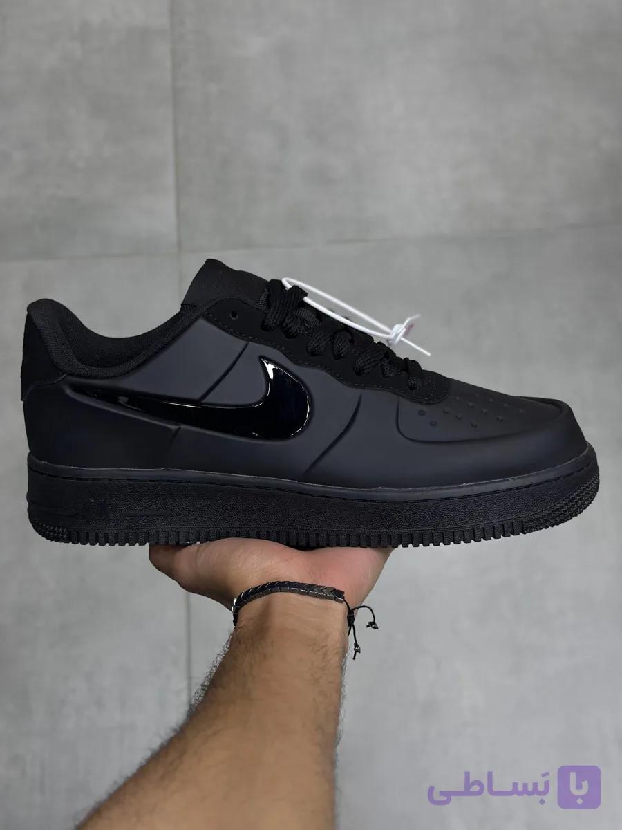 کتونی نایک ایرفورس ۱ فومپوزیت مشکی | Nike Air Force 1 Foamposite Black — تصویر 1