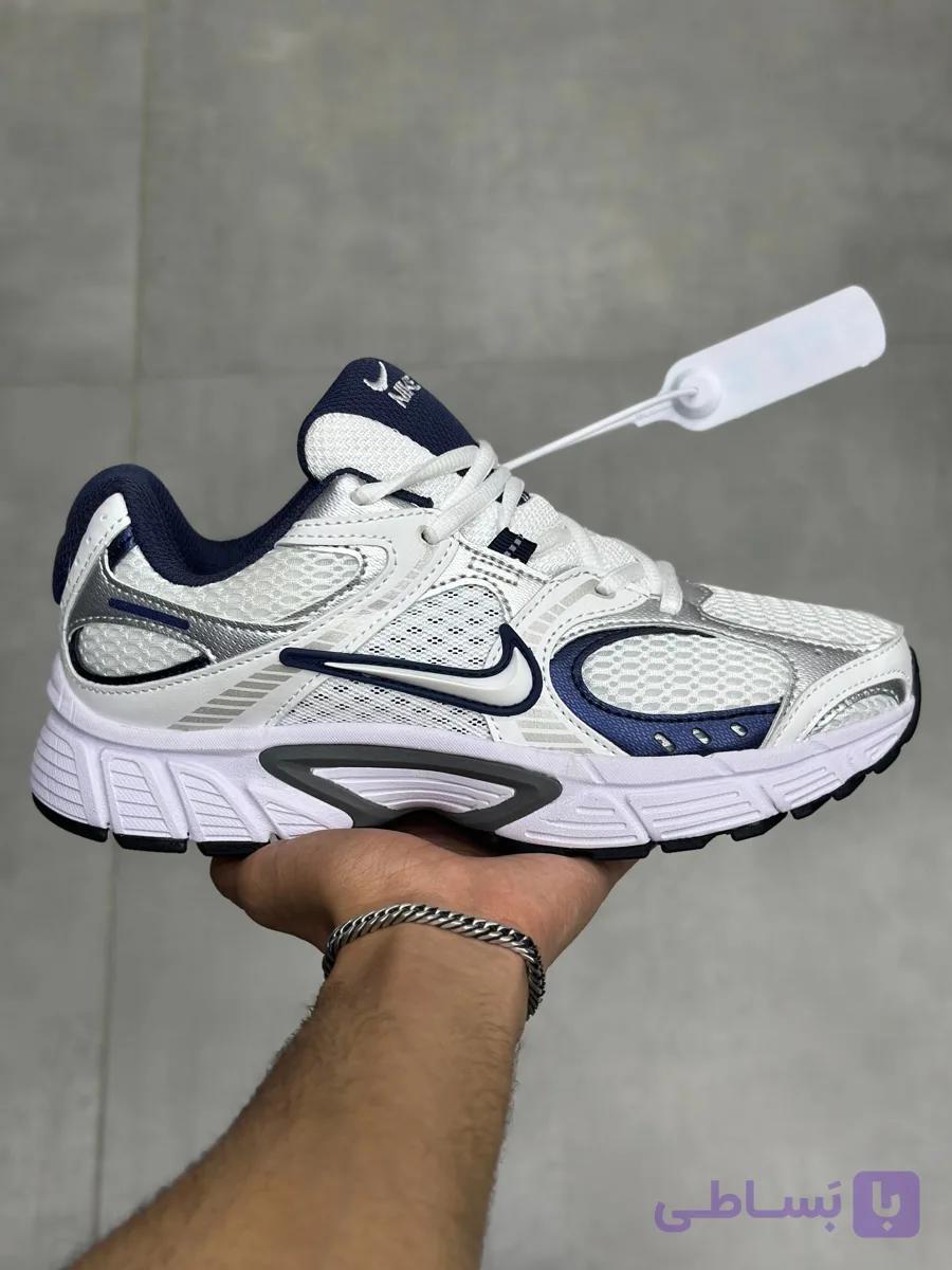 کتونی رانینگ نایک وی ۵ رانر سفید سرمه ای | Nike V5 RNR White Navy — تصویر 1