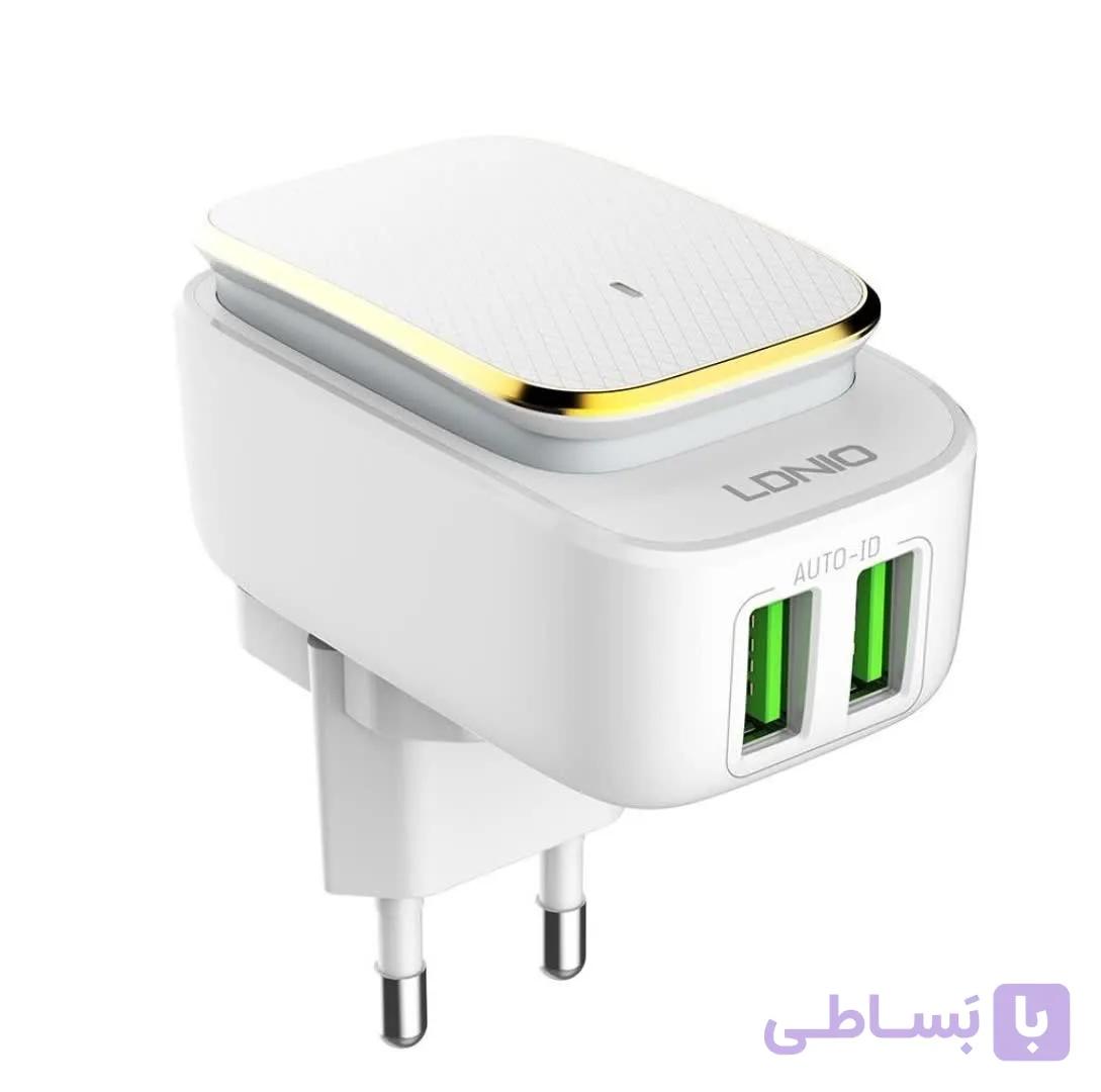 شارژر رومیزی A2205 چندکاره | شارژر موبایل و تبلت EU/Android — تصویر 1
