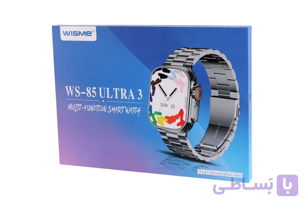ساعت هوشمند ۴۹ میلی متری ویسمی مدل ws85 ultera3 بند فلزی — تصویر 1