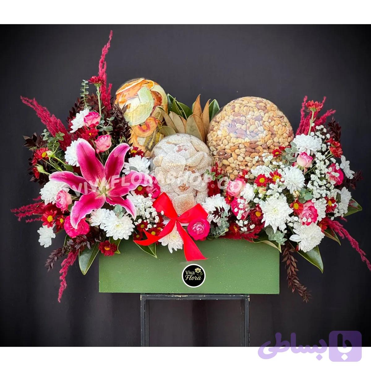 باکس گل یلدای شکوفه