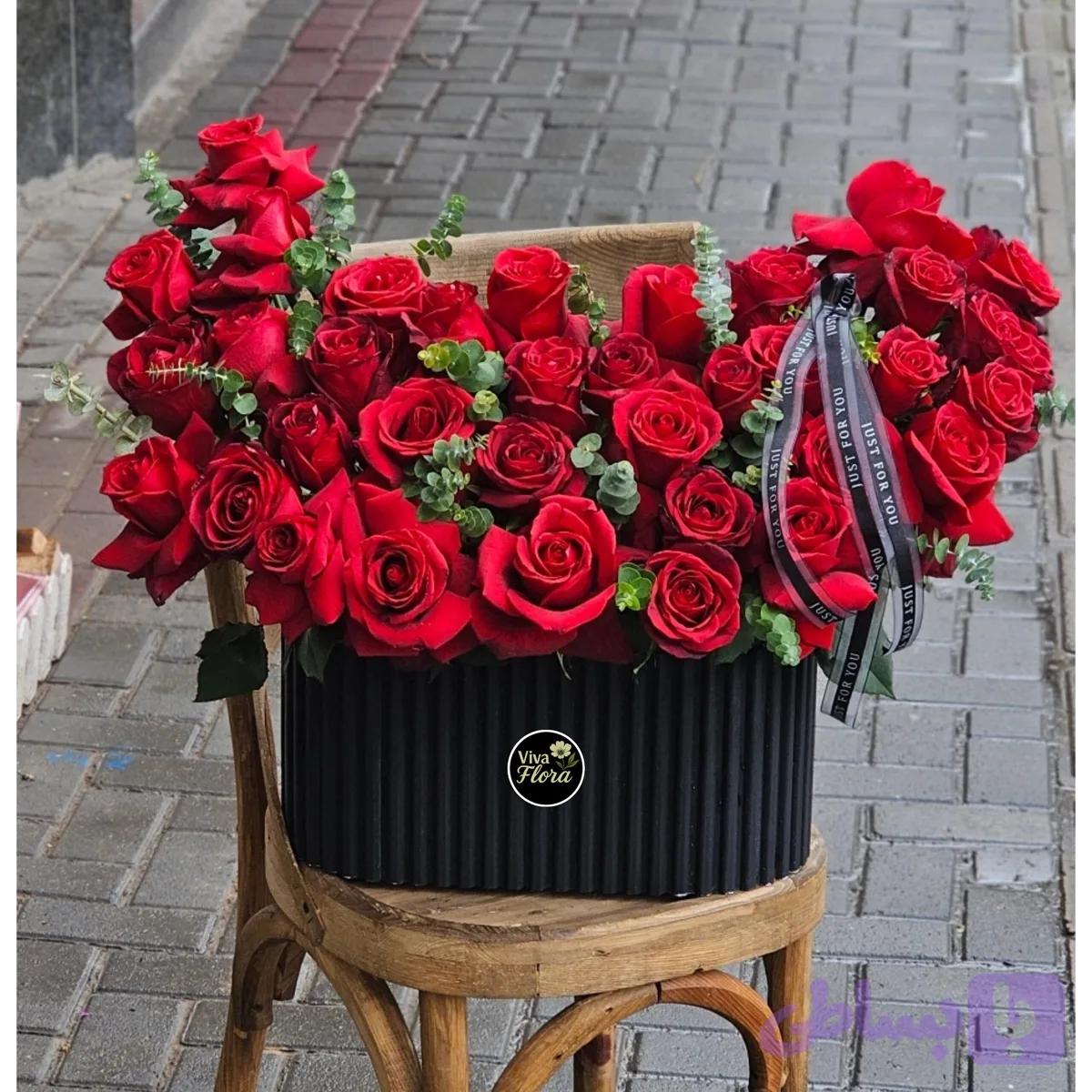 باکس گل رز نفس عشق