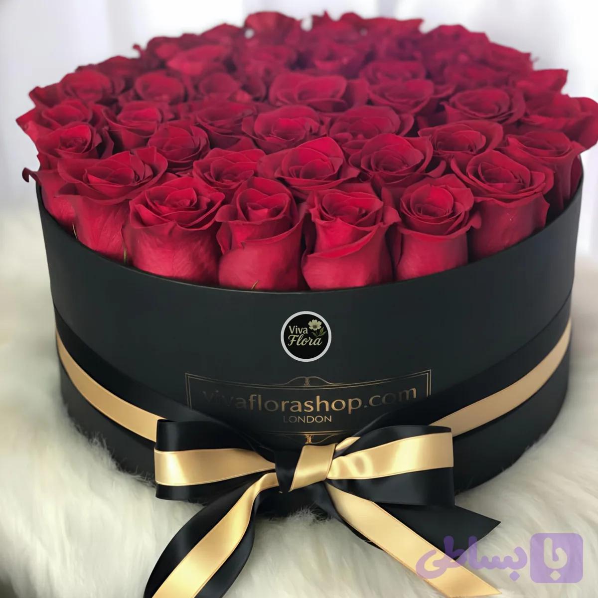 باکس گل آرامش سرخ