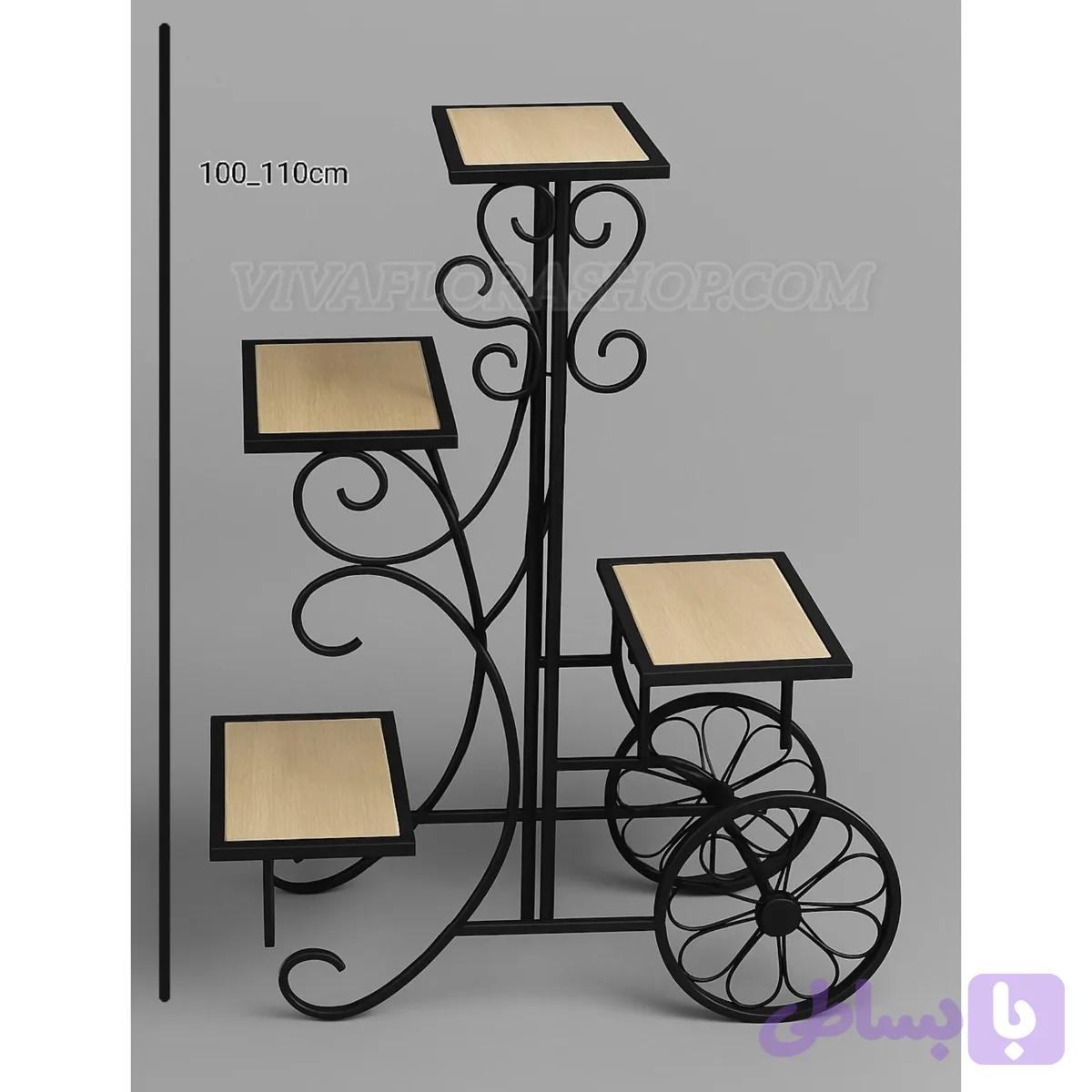 استند فلزی چرخ مهتاب