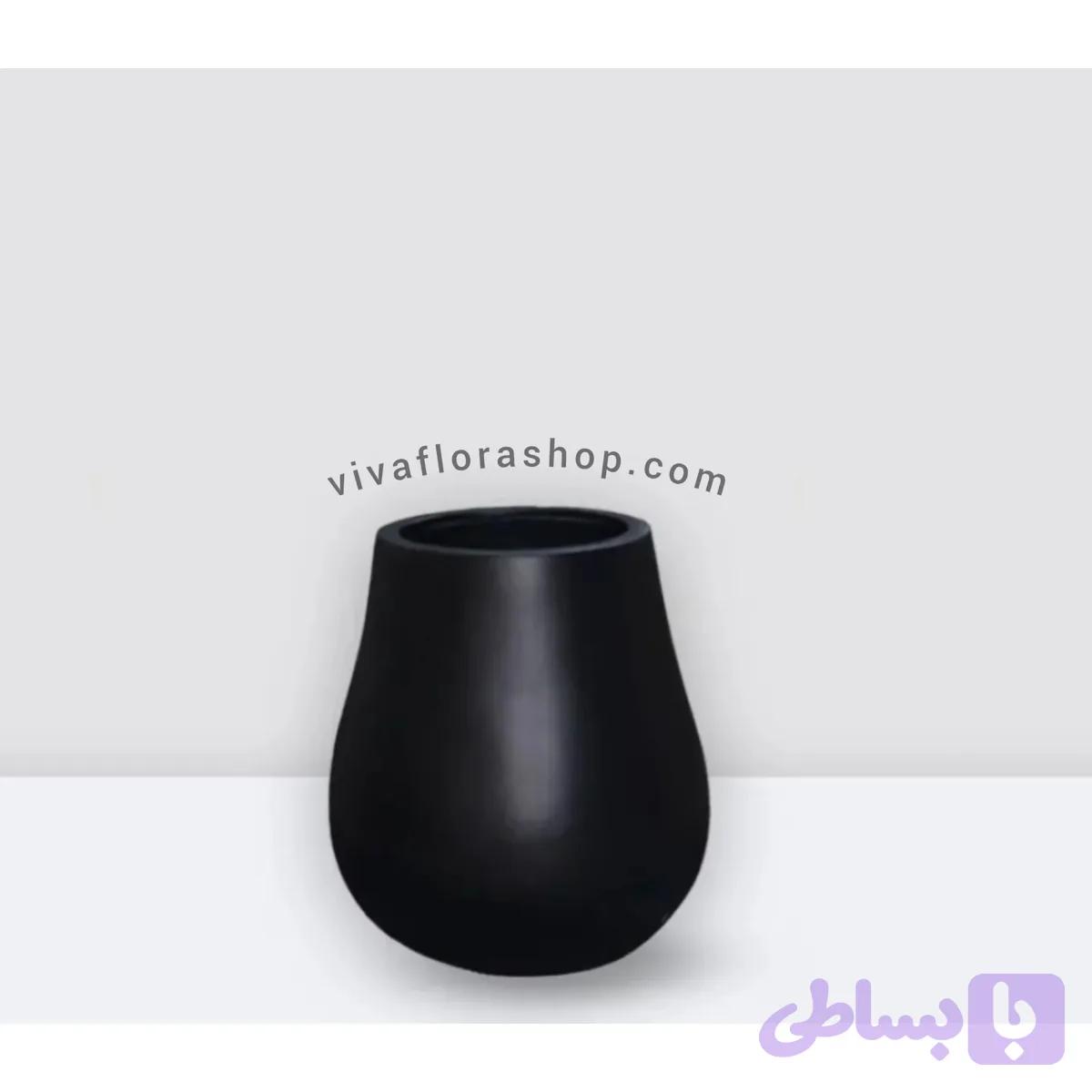گلدان فایبرگلاس خمره ای