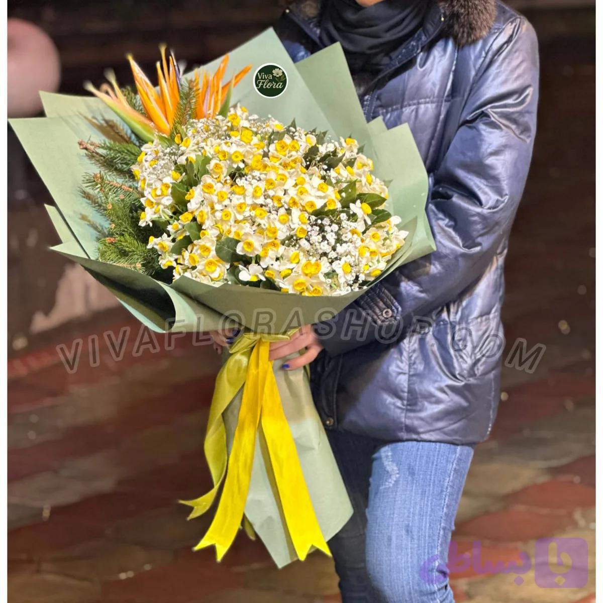 دسته گل پرواز روشنایی