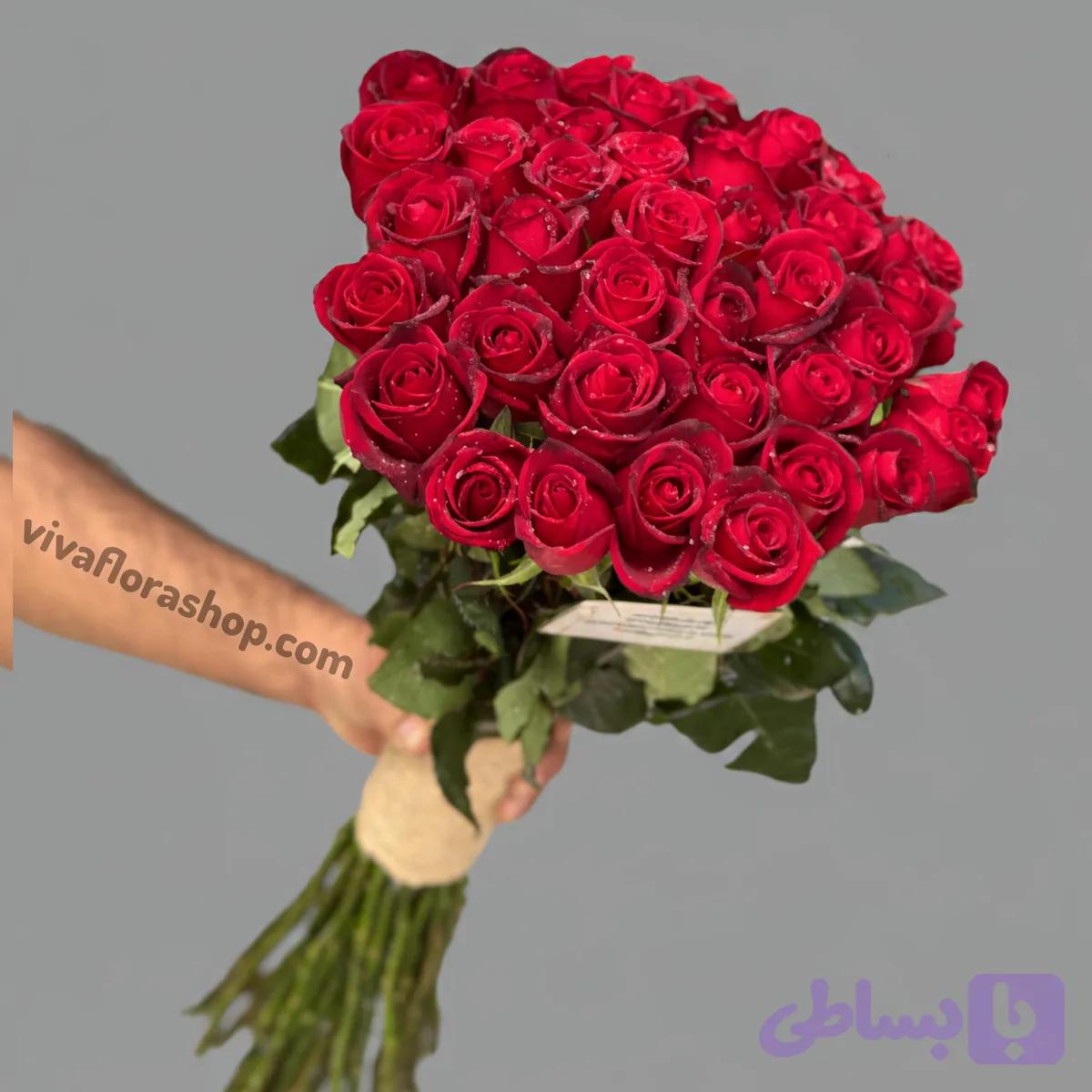دسته گل نفس سرخ