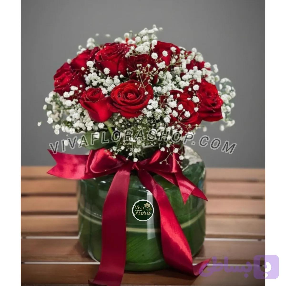 جار گل سرخ رخ