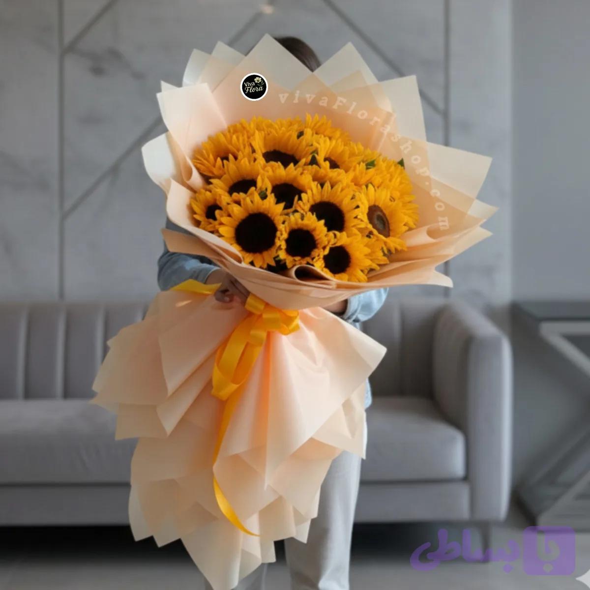 دسته گل طلوع زرین