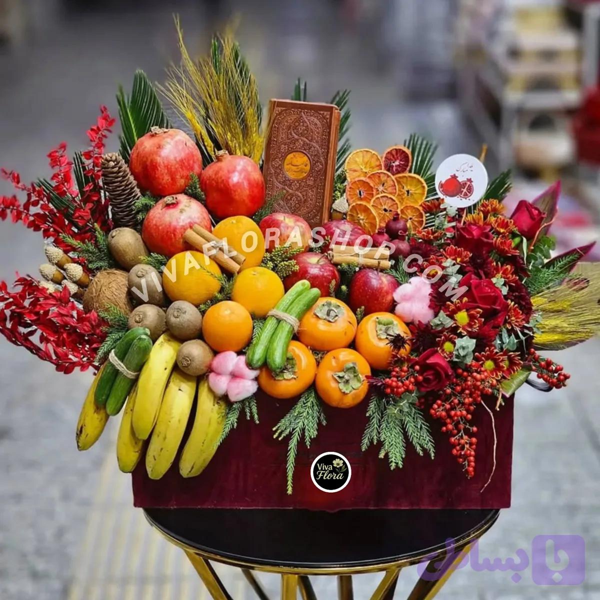 باکس گل یلدای گل پوش