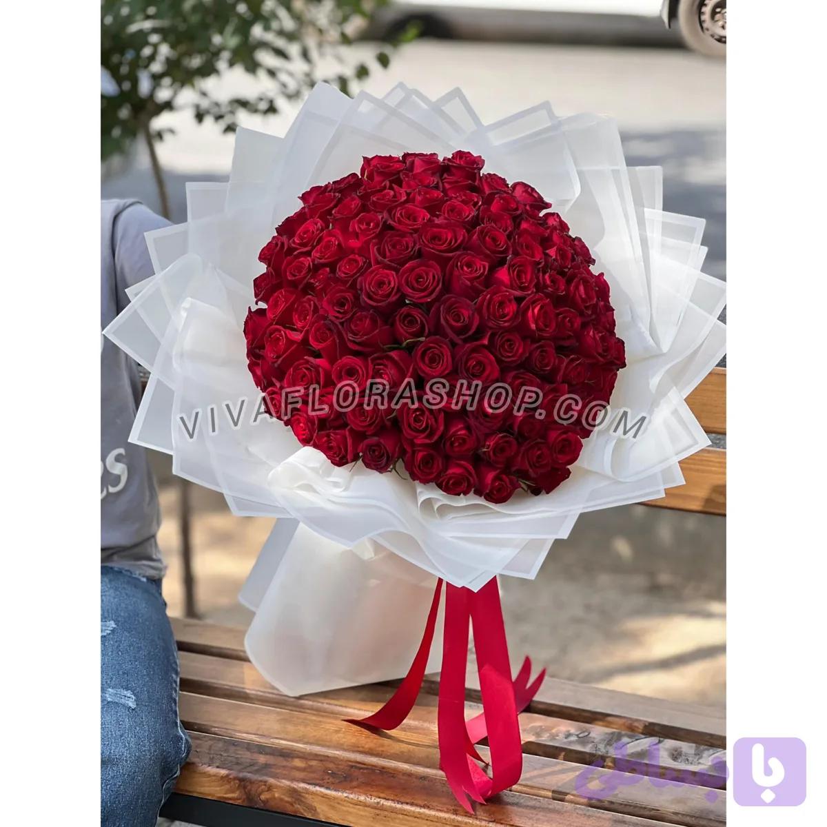 دسته گل ماه سرخ