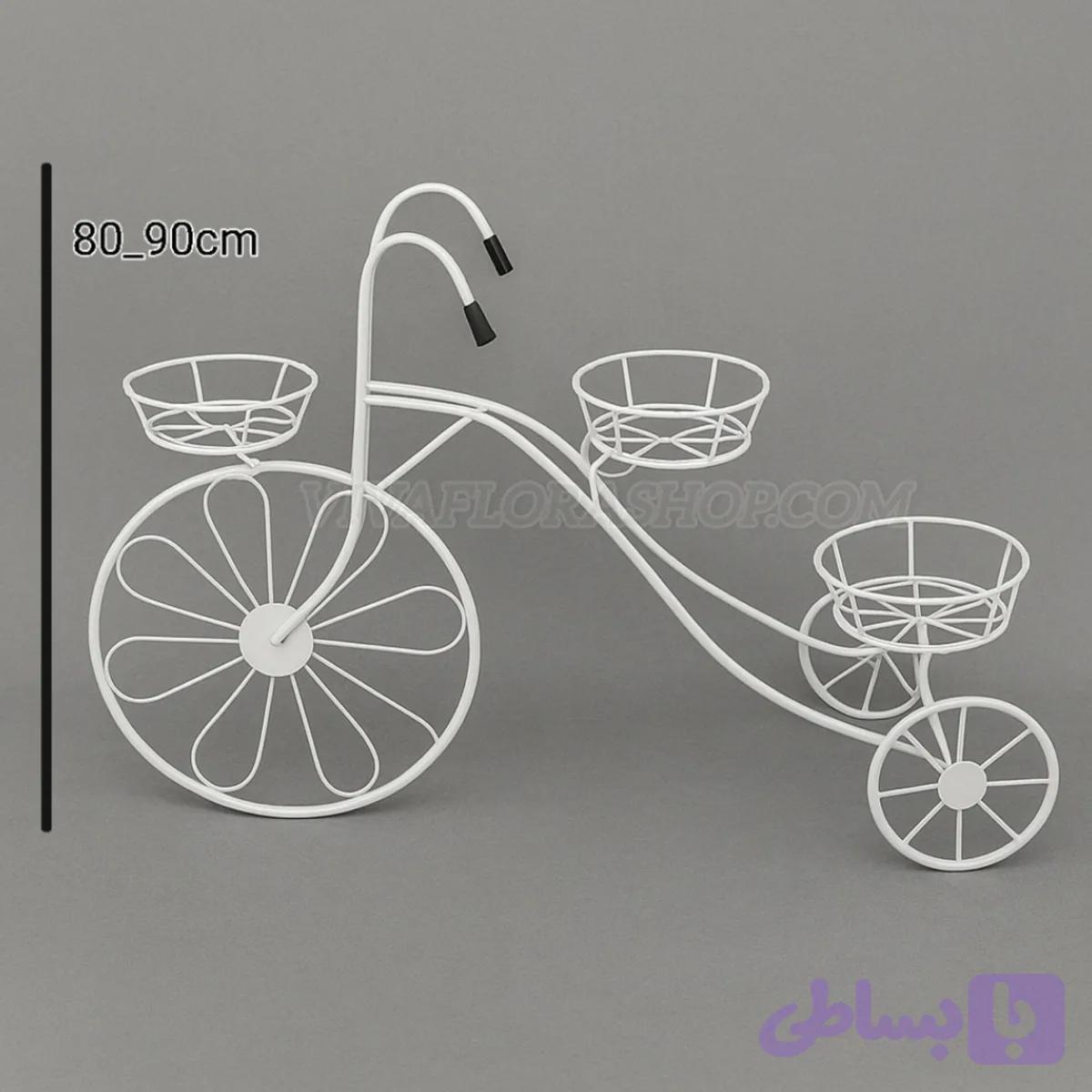 استند فلزی طرح دوچرخه