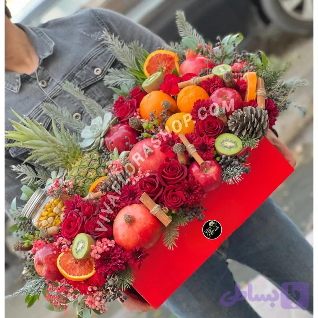 باکس گل رنگ زندگی