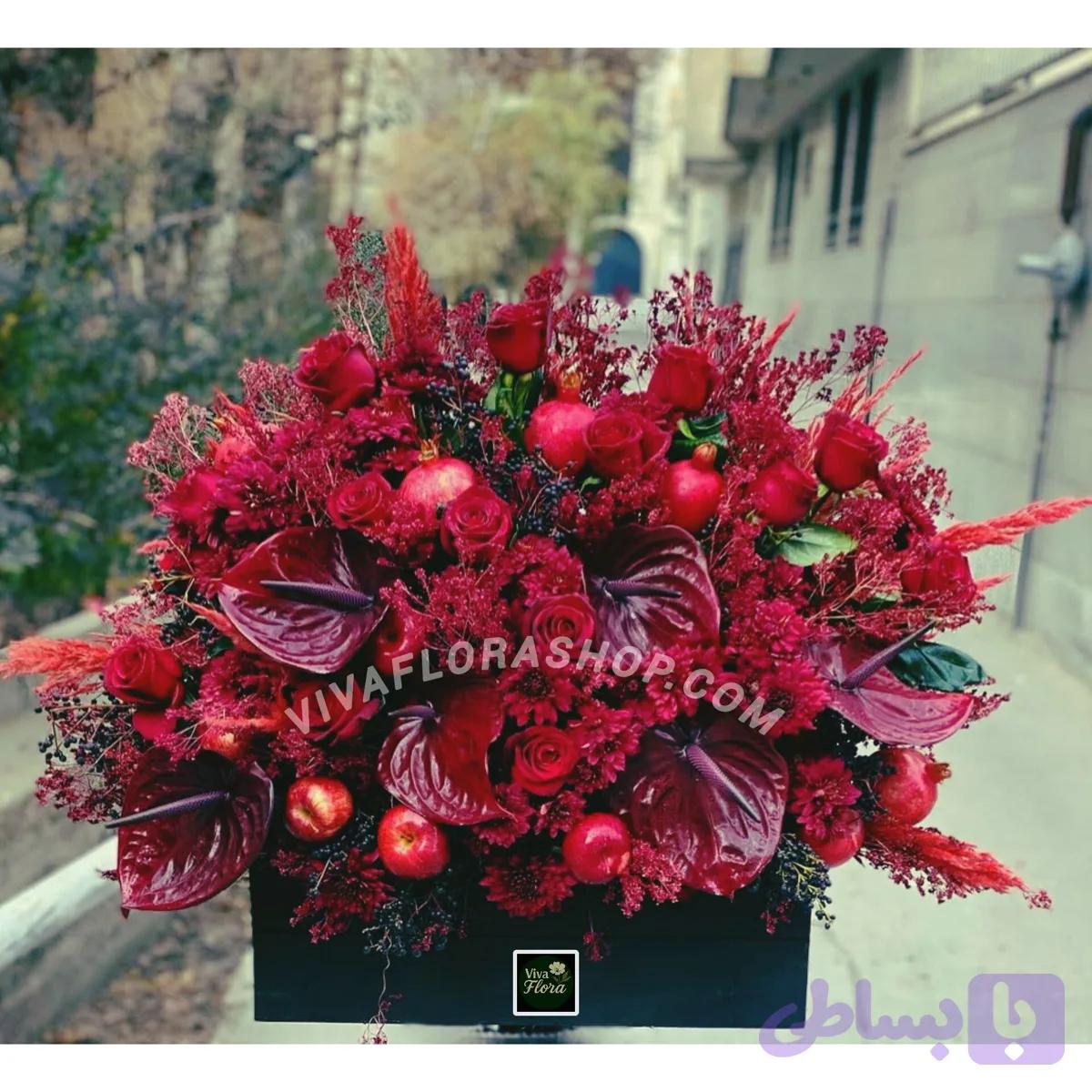 باکس گل یلدای سلطنتی