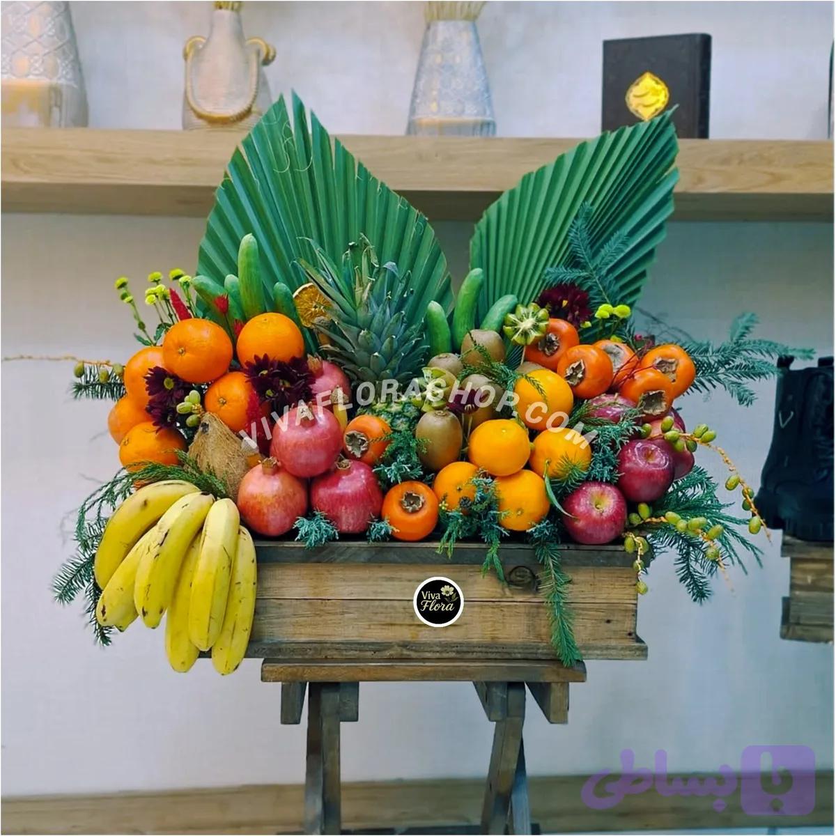 باکس گل یلدایی جشن رنگها