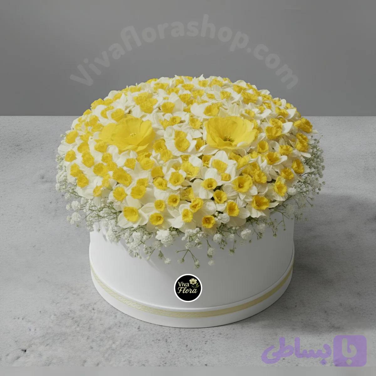 باکس گل زمزمه ی نرگس