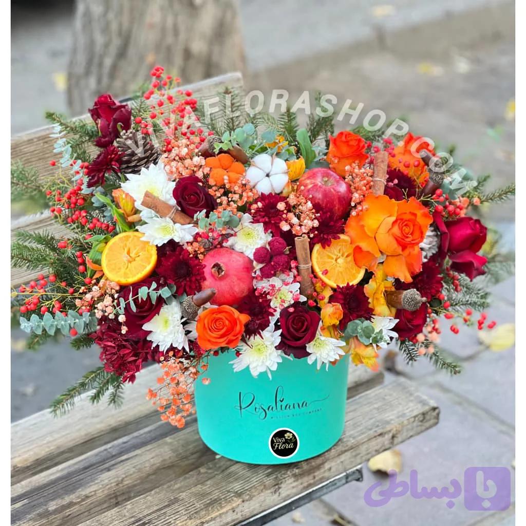 باکس گل یلدای مهر انار