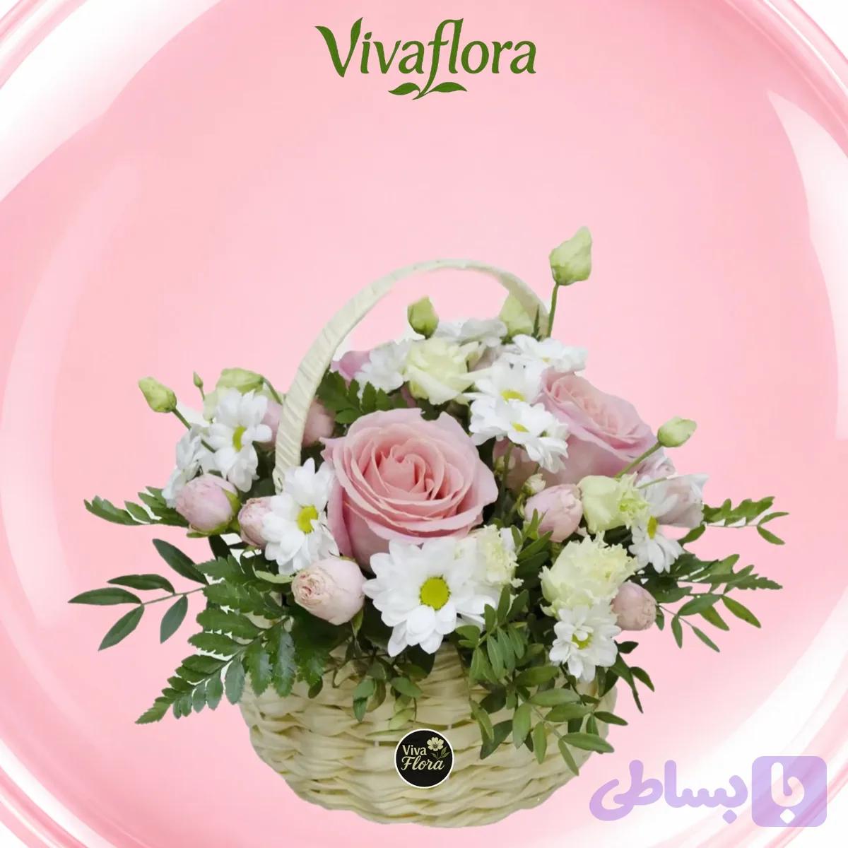 سبد گل مینیاتوری