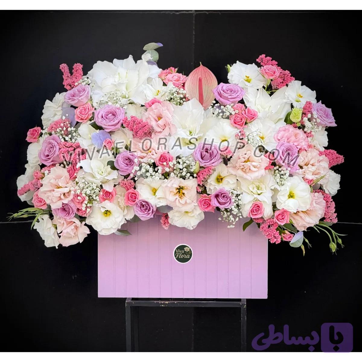 باکس گل نغمه ی یاس