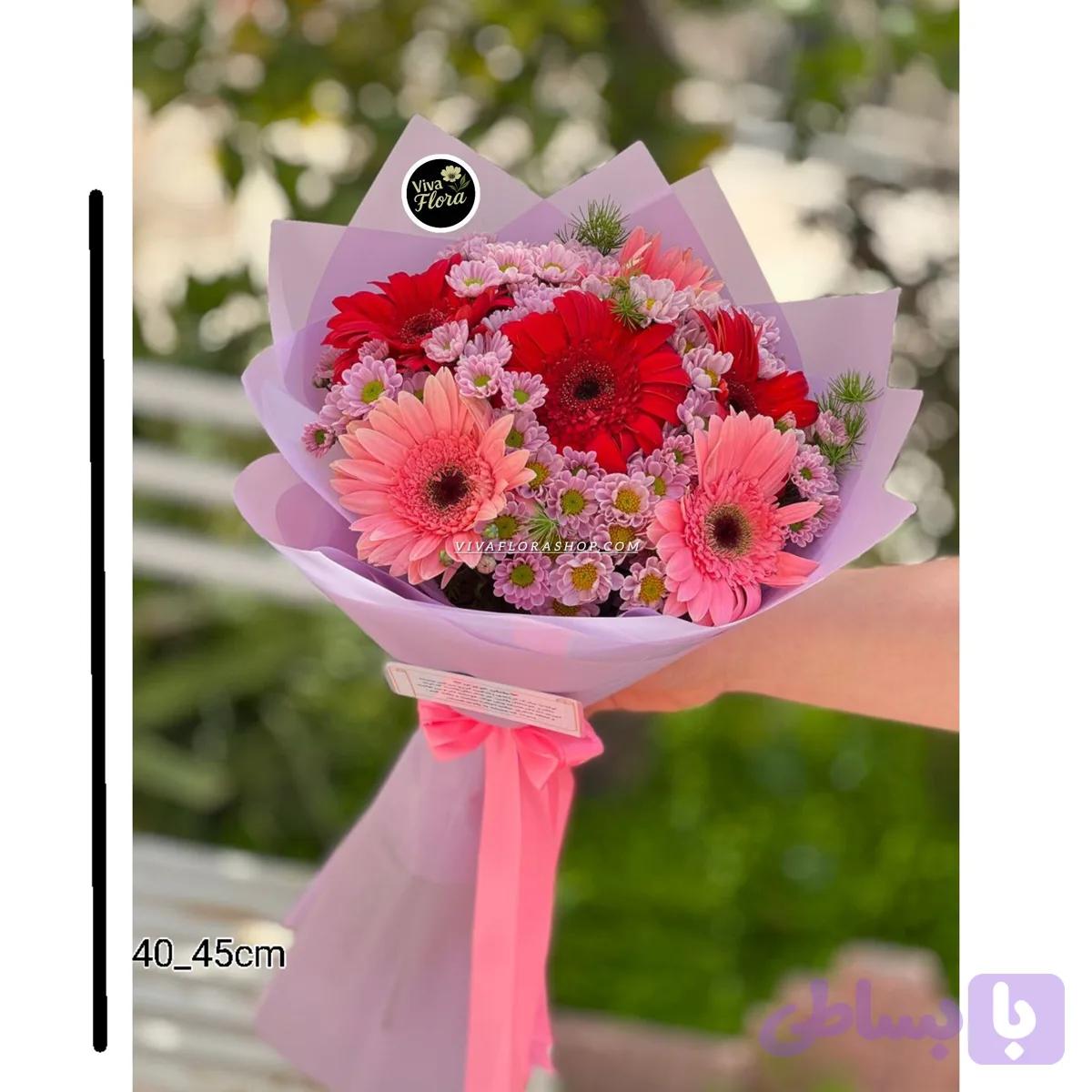 دسته گل ژربرا حس روشن
