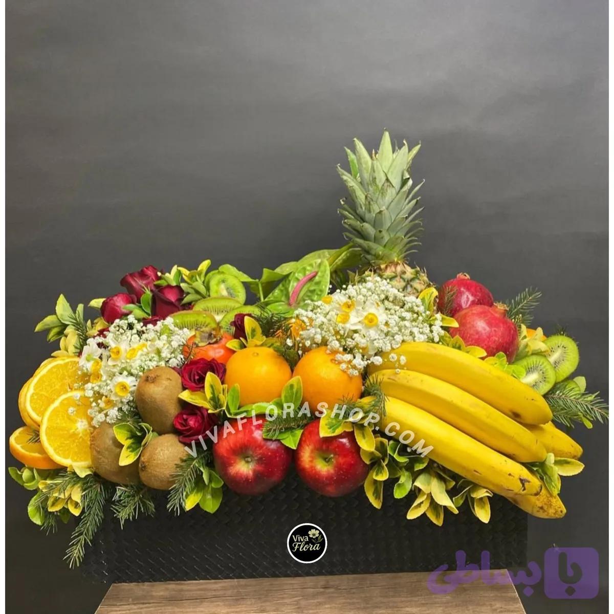 باکس گل یلدای گرم و گل افشان