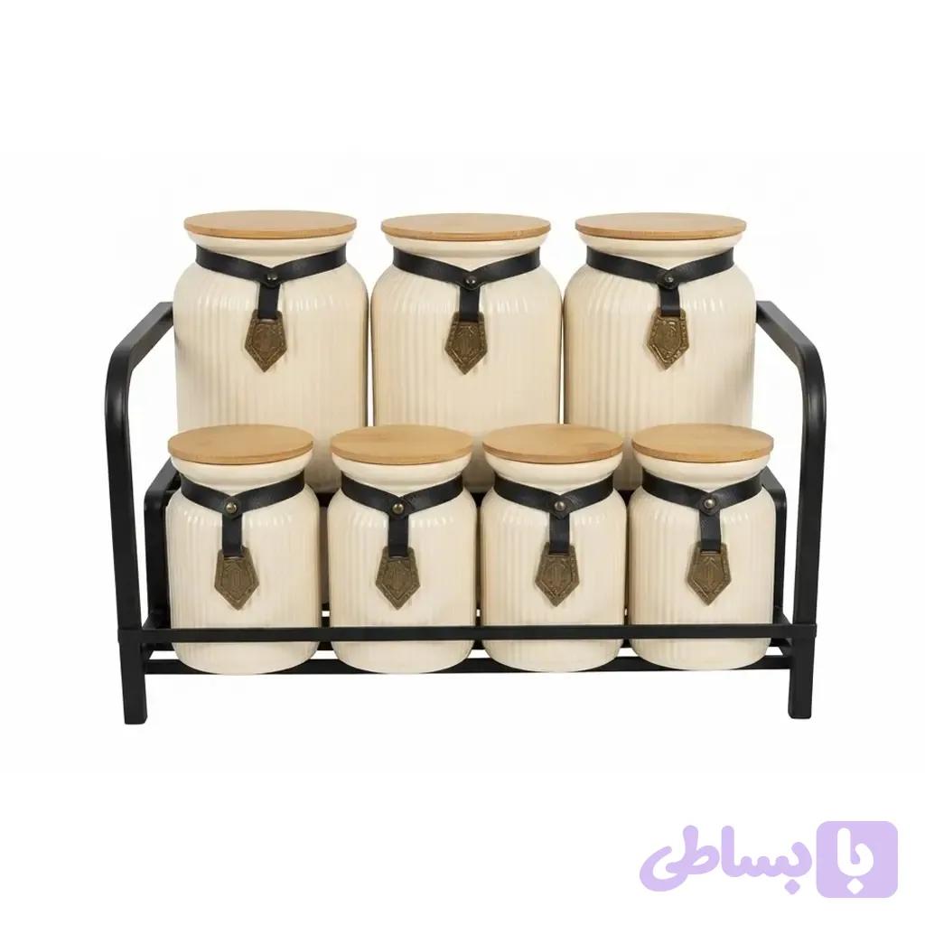 سرویس پا سماوری لوکس 7 پارچه — تصویر 1