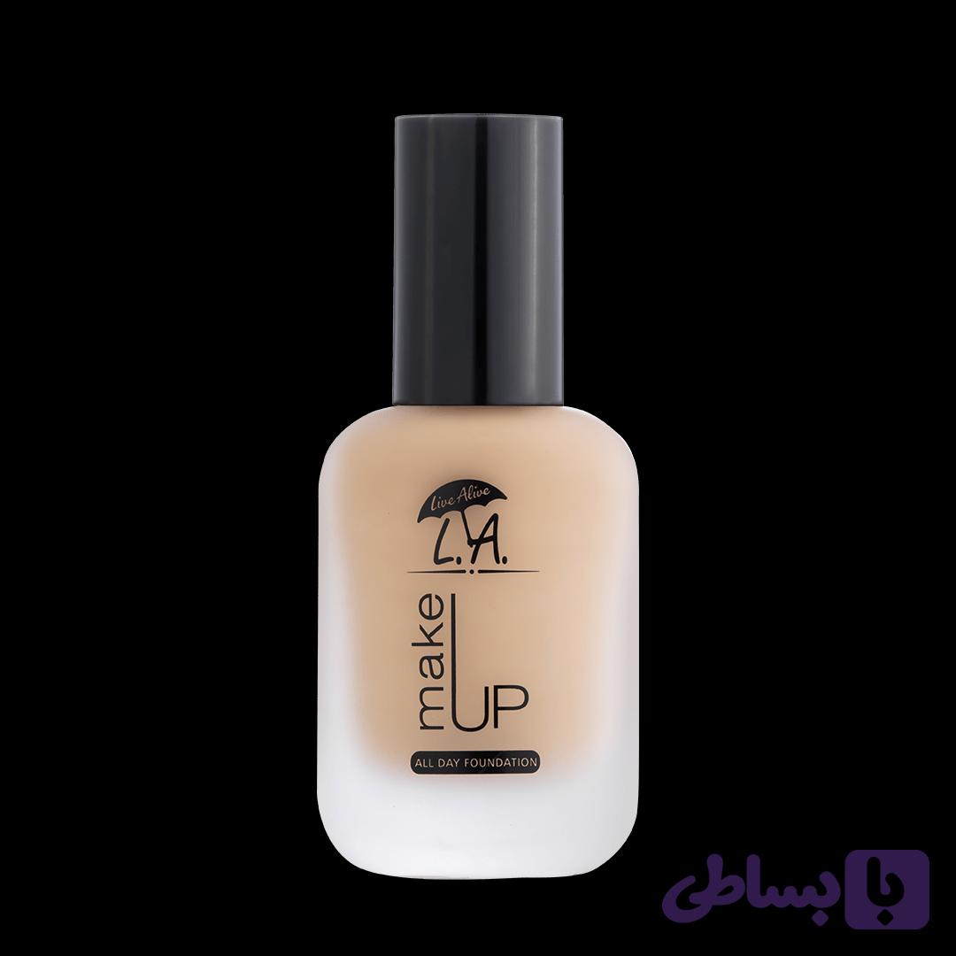 کرم پودر ال ای Long wear foundation برند LA