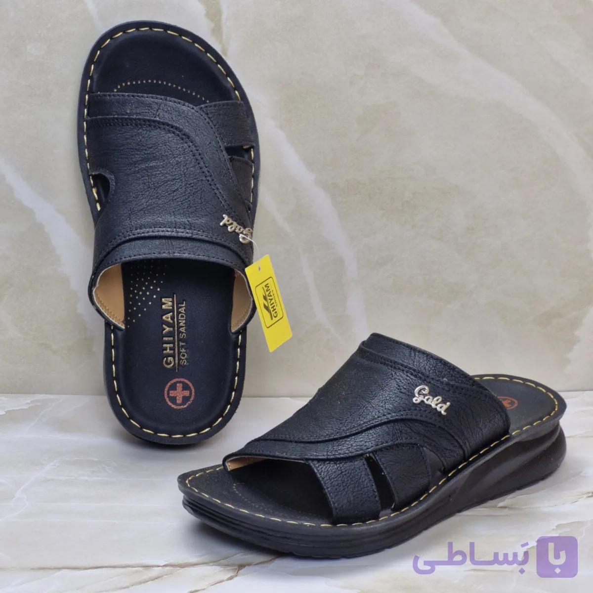 صندل مردانه مدل 806 مشکی — تصویر 1