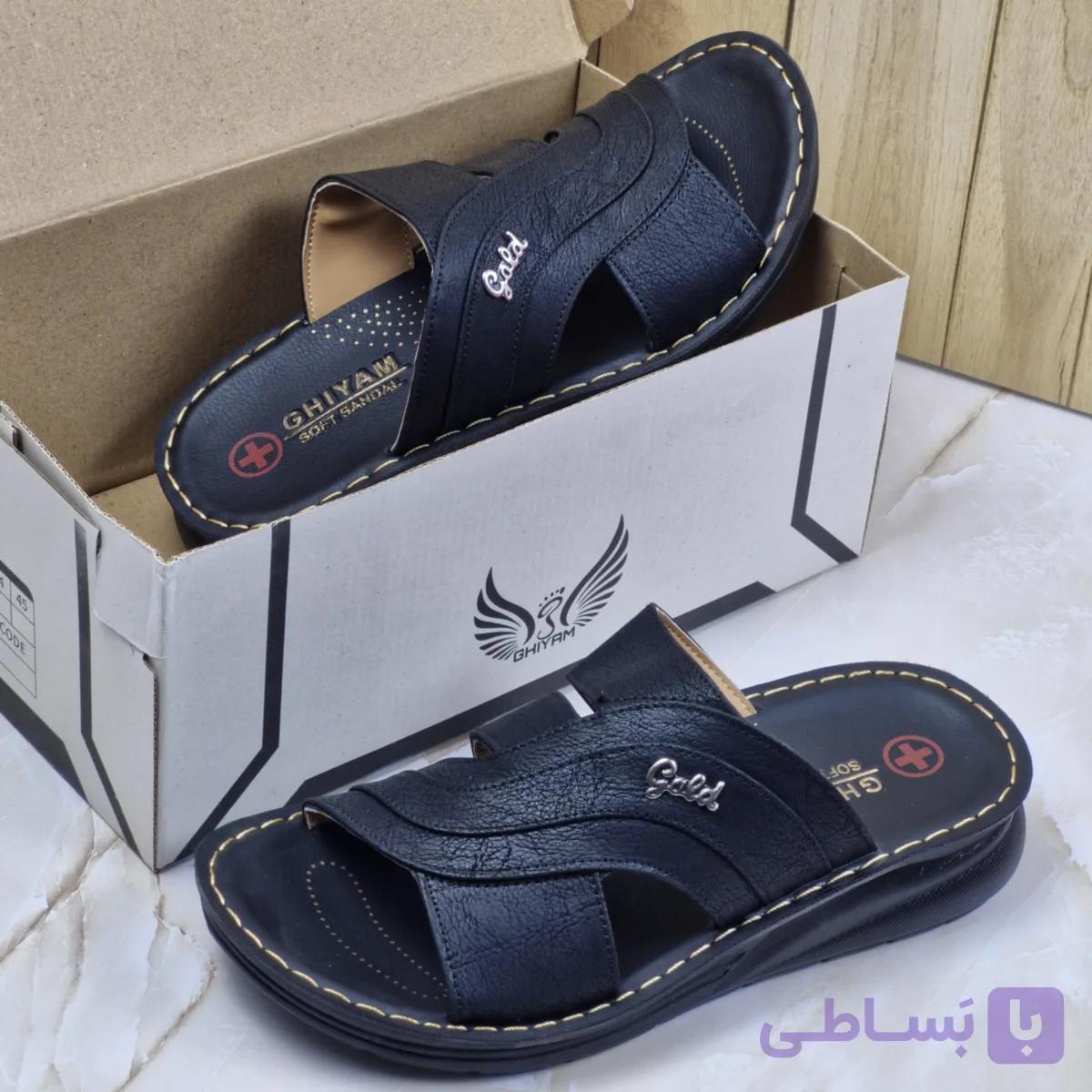 صندل مردانه مدل 805 مشکی — تصویر 1