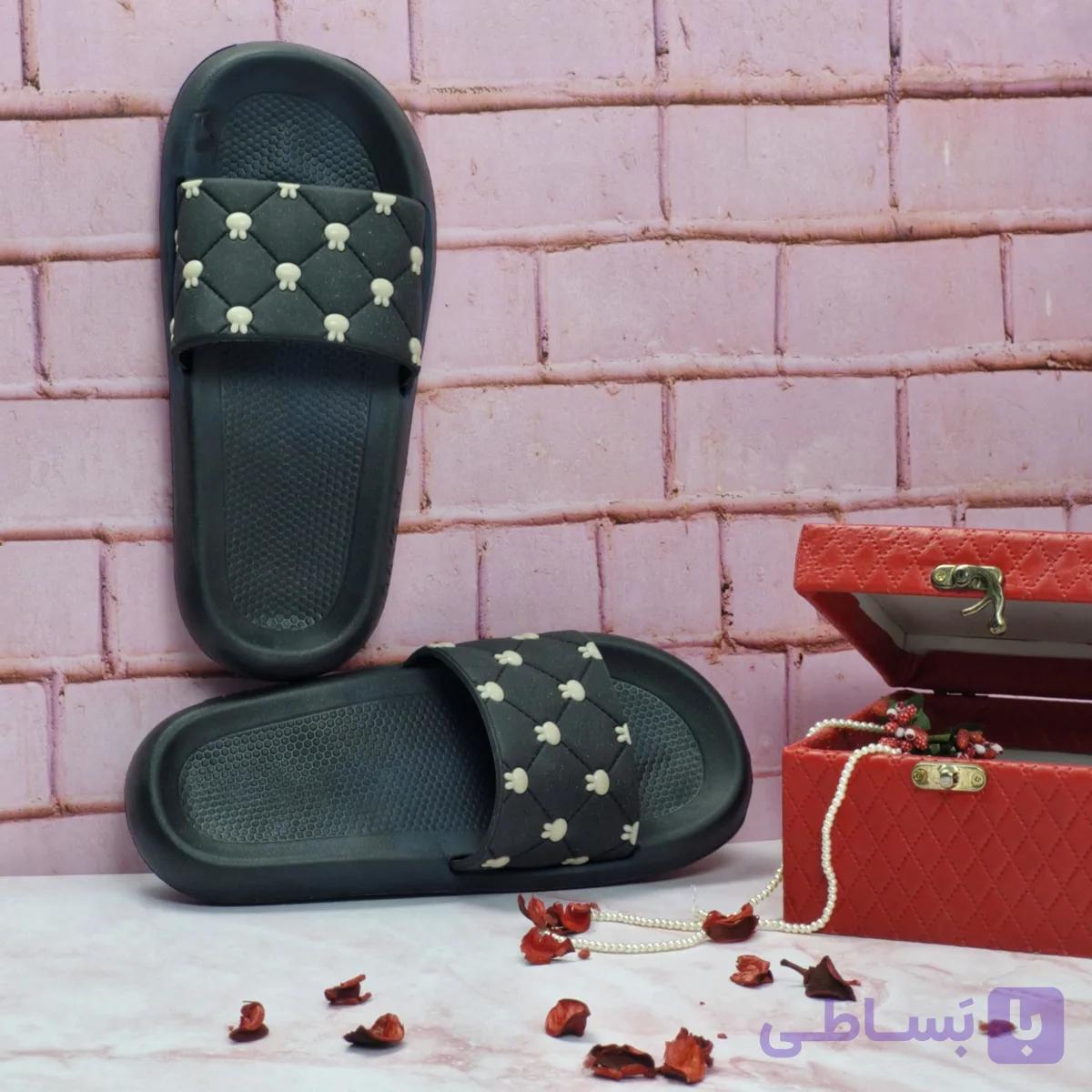 صندل زنانه مدل روبی مشکی — تصویر 1