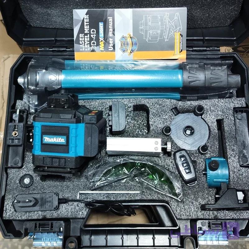 تراز لیزری ماکیتا 4 بعدی 16 لاین مدل 4D-360 — تصویر 1