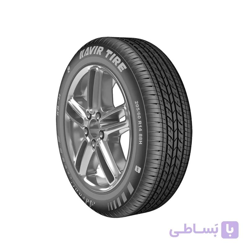 لاستیک خودرو کویر تایر ۲۰۵.۶۰.۱۴  kb44 — تصویر 1