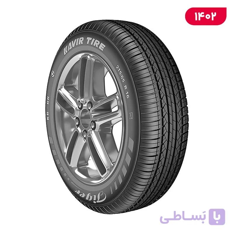 لاستیک خودرو کویر تایر مدل Tiger KB66 سایز 215/65/16 – تک حلقه — تصویر 1