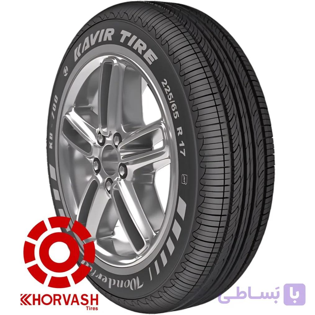 لاستیک خودرو کویر تایر مدل KB700 سایز ۲۲۵/۶۵R۱۷ چهار فصل — تصویر 1