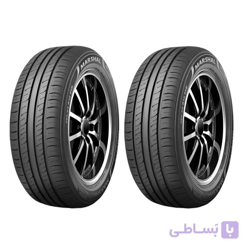 لاستیک خودرو مارشال مدل MH12 سایز 14 / 60 / 205 میلی‌متر تولید سال 2024 – 2 حلقه — تصویر 1
